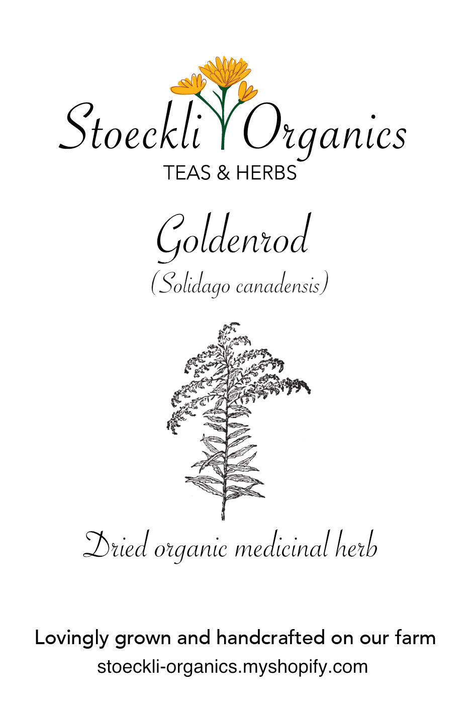 Organic Goldenrod Herb