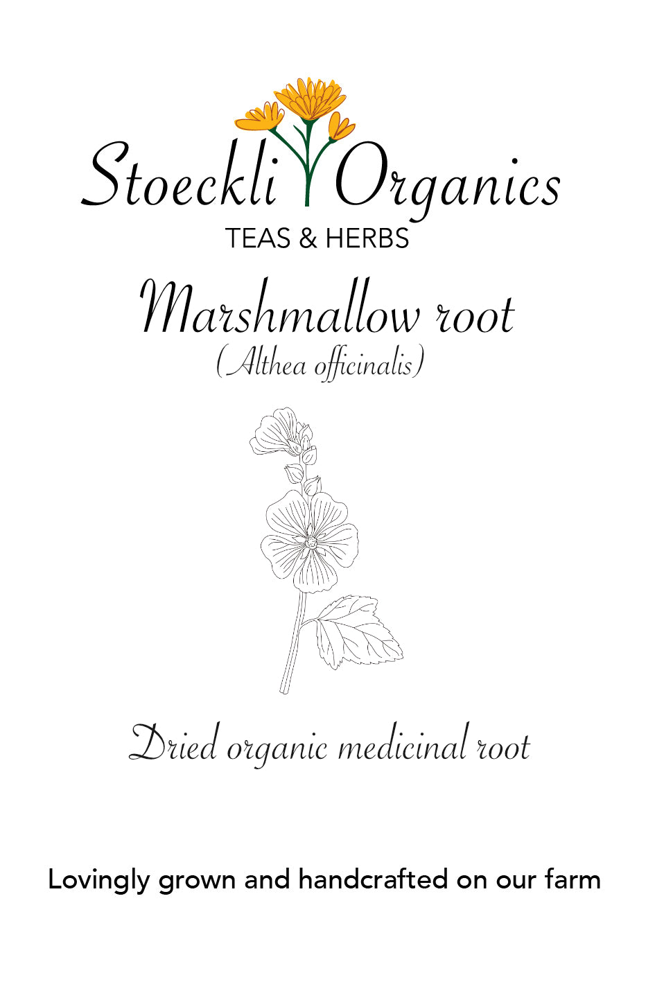 Organic Marshmallow Root